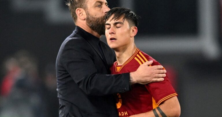 El piropo de De Rossi a Dybala en la previa de Roma – Juventus :: Olé