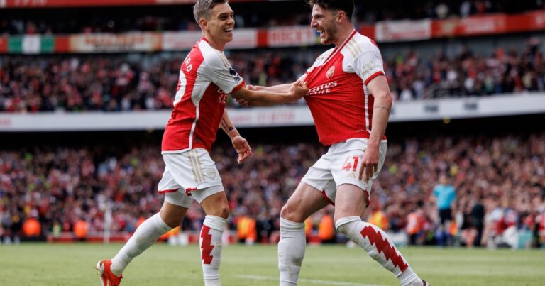Arsenal goleó al Bournemouth de Senesi y sacó tres puntos claves en la definición de la Premier League :: Olé