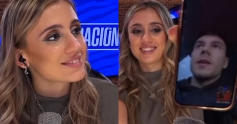 Video: la pregunta que le hicieron a Morena Beltrán y que provocó la aparición de Lucas Blondel en pleno programa :: Olé