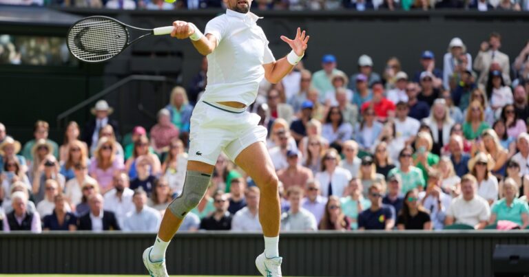Djokovic sufrió pero le ganó a Fearnley para pasar a tercera en Wimbledon :: Olé