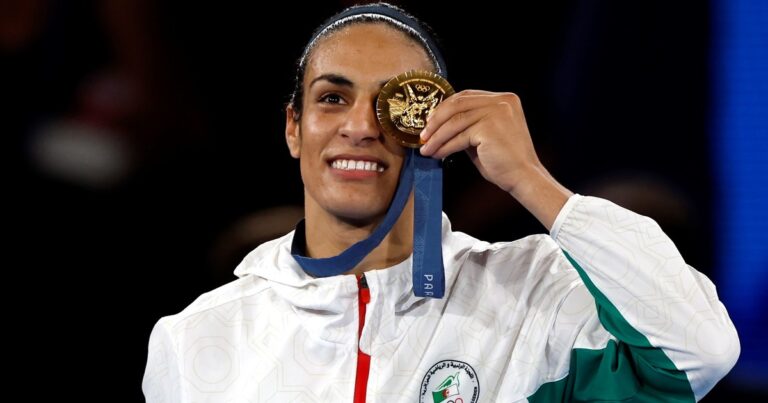 La boxeadora Khelif, tras el oro olímpico: “Nací, viví y competí como mujer” :: Olé